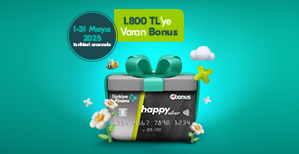 Happy Kart'tan Hoş Geldin Bahar Bonusu