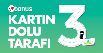 Happy Bonus Kart İle MTV Ödemeleriniz Kâr Paysız 3 Taksitle!