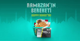 Ramazan'ın Bereketi Happy Bonus'ta!
